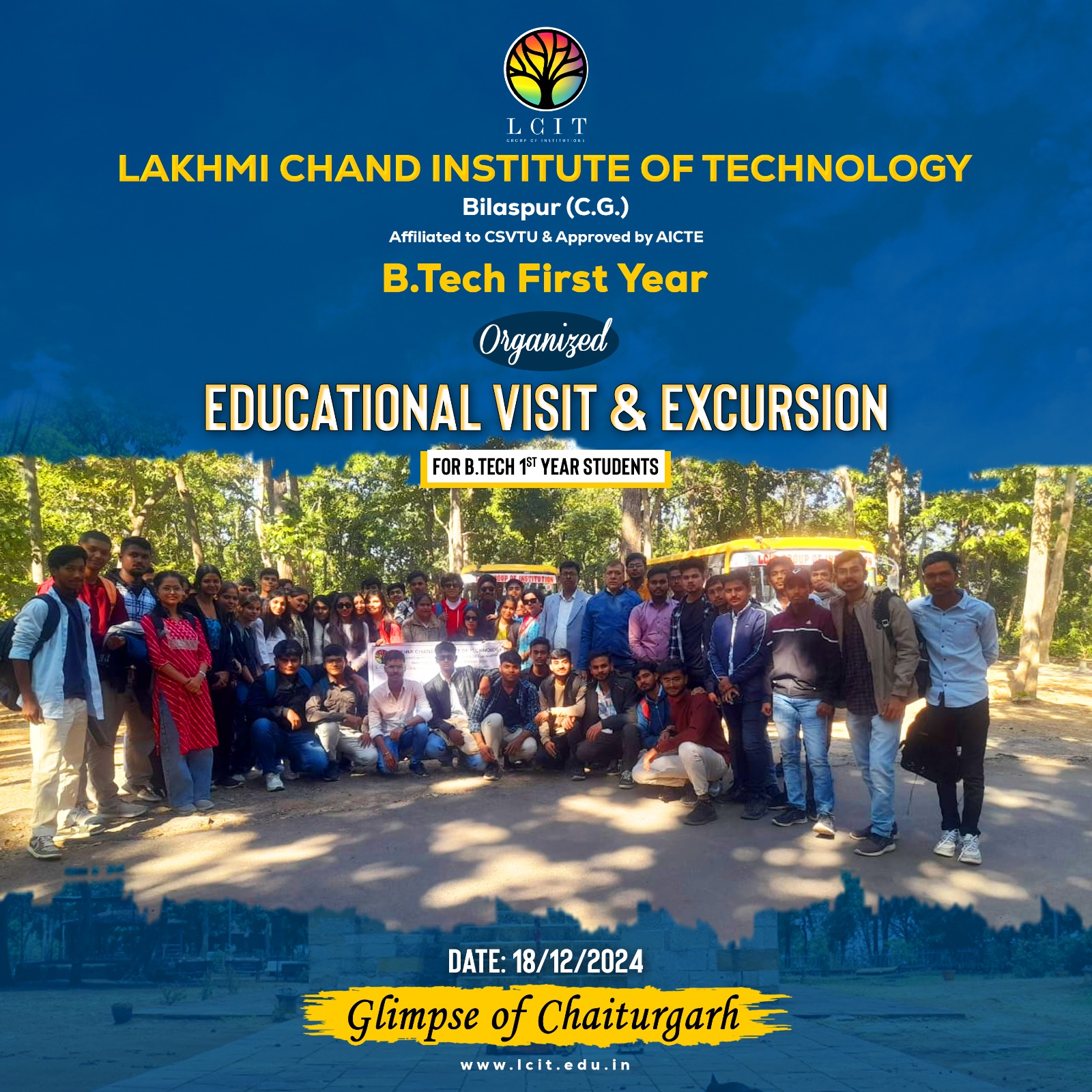 Educational Visit ( B.Tech First Year) 
2025