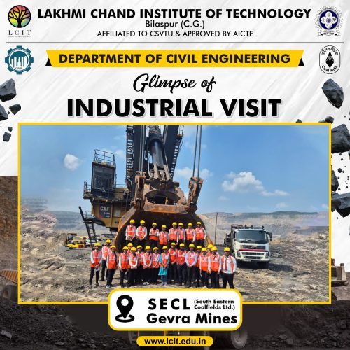 Industrial Visit to SECL Gevra Mines Korba
